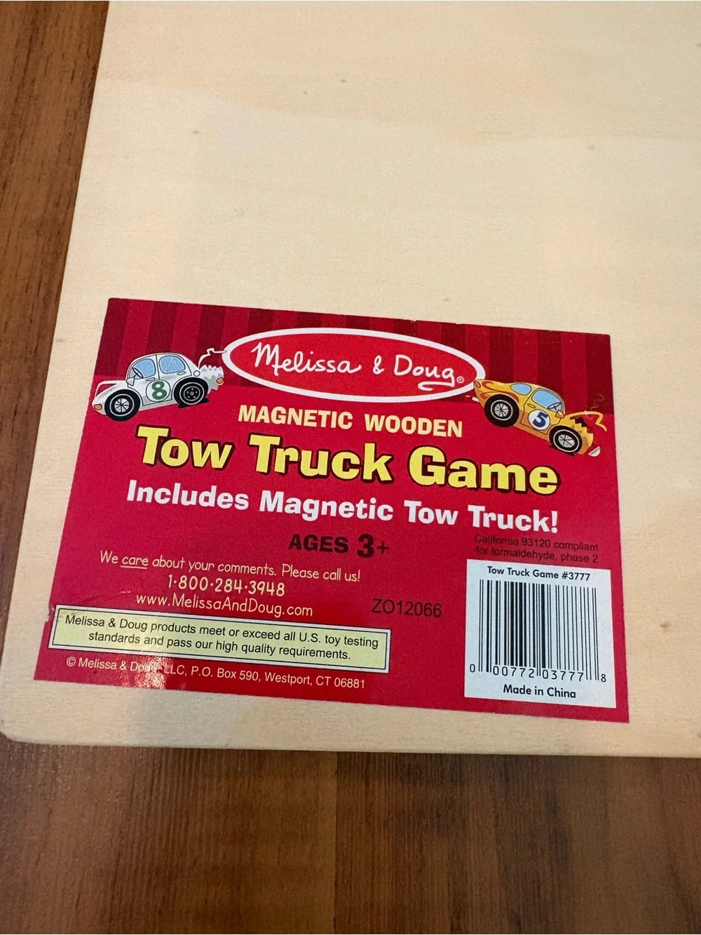 Melissa & Doug Magnetic Tow Truck Game
